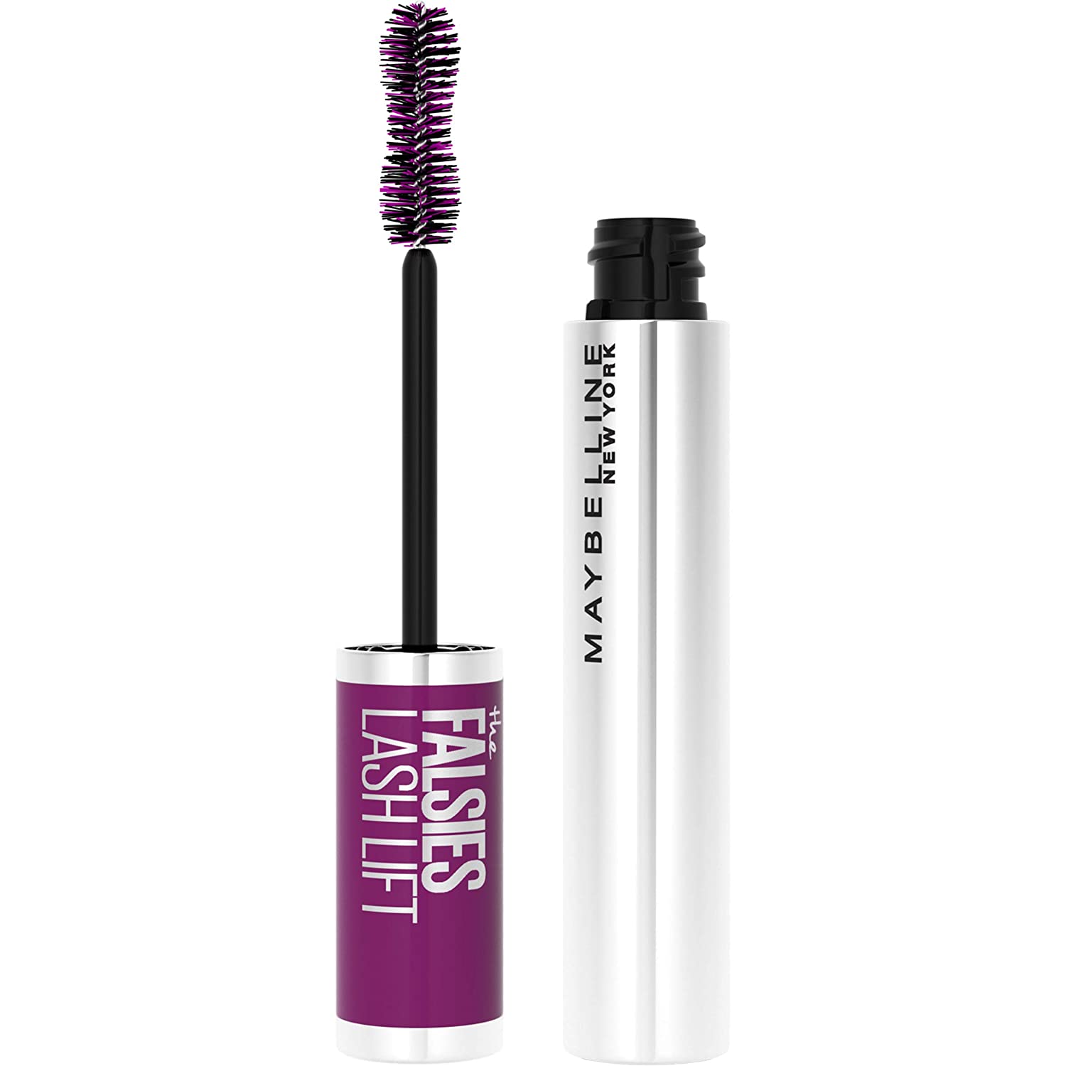 230816055151978_1 Maybelline The Falsies Lash Lift Washable Mascara Volumizing, Lengthening, Lifting, Curling, Multiplying, Eye Makeup, Blackest Black, 1 Count - Image 1